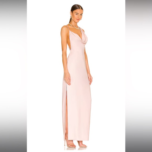 AMANDA UPRICHARD X REVOLVE Ariel gown in blush - Picture 2 of 5